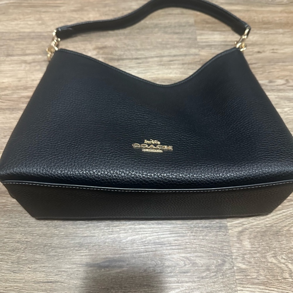 Coach Black Laurel Shoulder Bag - Picture 6 of 7